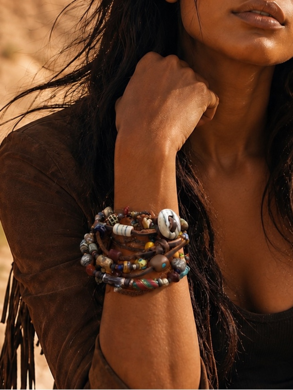 Artisan Designed Wrap Bracelet